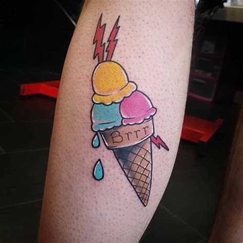 gucci ice cream tattoo clone